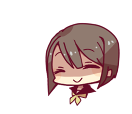 Schoolgirl a lot of Sticker sticker #3564922