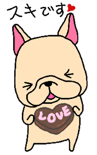 French Bulldog sticker for spring use sticker #3565093