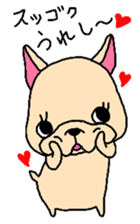 French Bulldog sticker for spring use sticker #3565097