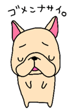 French Bulldog sticker for spring use sticker #3565098