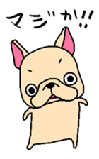 French Bulldog sticker for spring use sticker #3565101