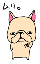 French Bulldog sticker for spring use sticker #3565102