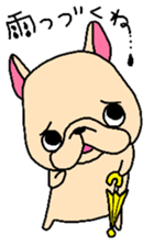 French Bulldog sticker for spring use sticker #3565125