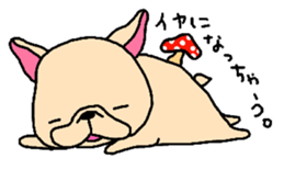 French Bulldog sticker for spring use sticker #3565126