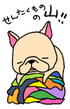 French Bulldog sticker for spring use sticker #3565127