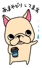 French Bulldog sticker for spring use sticker #3565128