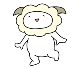 Cut sheep sticker #3565250