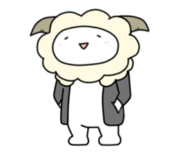 Cut sheep sticker #3565262