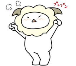 Cut sheep sticker #3565268