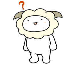 Cut sheep sticker #3565269