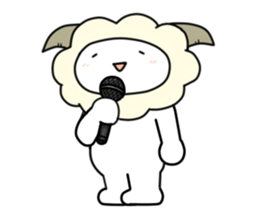 Cut sheep sticker #3565271