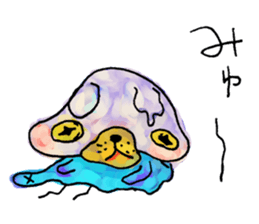 Bear cub named Choito sticker #3565433