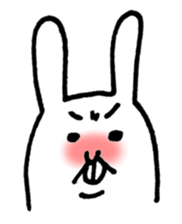 Jaggy the weird rabbit sticker #3565451
