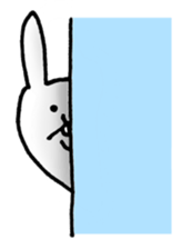 Jaggy the weird rabbit sticker #3565461