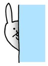 Jaggy the weird rabbit sticker #3565461