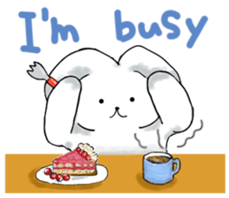 Japanese working cat sticker #3565575