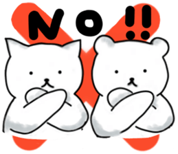 Japanese working cat sticker #3565589