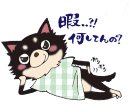 kyururun chihuahua & poison chihuahua 1 sticker #3565695