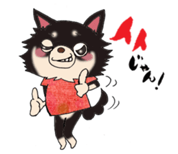 kyururun chihuahua & poison chihuahua 1 sticker #3565696