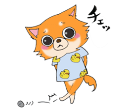 kyururun chihuahua & poison chihuahua 1 sticker #3565706