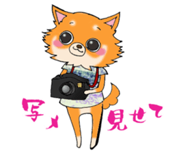 kyururun chihuahua & poison chihuahua 1 sticker #3565722