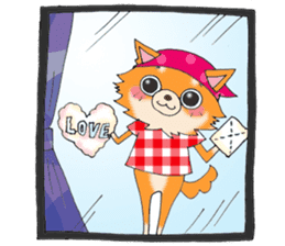 kyururun chihuahua & poison chihuahua 1 sticker #3565724