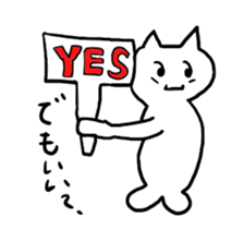 Fish Cat Sticker sticker #3565776