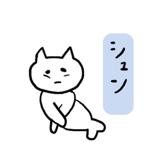 Fish Cat Sticker sticker #3565804