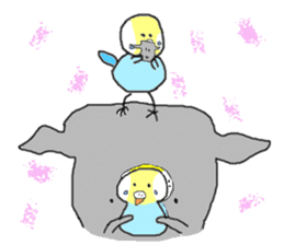 I'm a Budgie My name is KEN! sticker #3566495