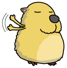 Capybara Sticker sticker #3566534