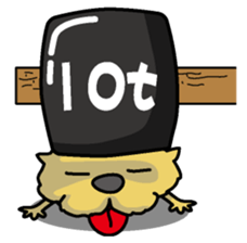 Capybara Sticker sticker #3566539