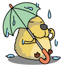 Capybara Sticker sticker #3566546
