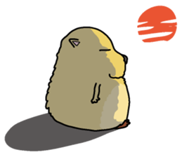 Capybara Sticker sticker #3566547