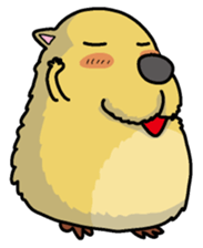 Capybara Sticker sticker #3566550