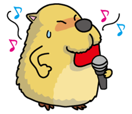 Capybara Sticker sticker #3566555