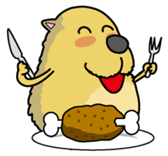Capybara Sticker sticker #3566559