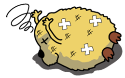 Capybara Sticker sticker #3566562