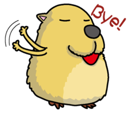 Capybara Sticker sticker #3566563
