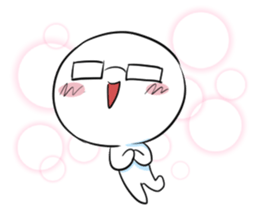 Glasses Human sticker #3566782