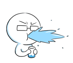 Glasses Human sticker #3566797