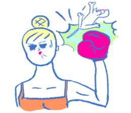 Thoughtful roommate. sticker #3567026