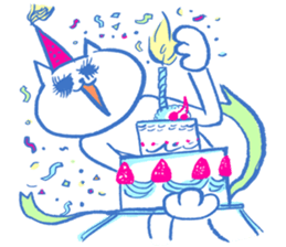 Thoughtful roommate. sticker #3567035