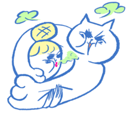 Thoughtful roommate. sticker #3567043