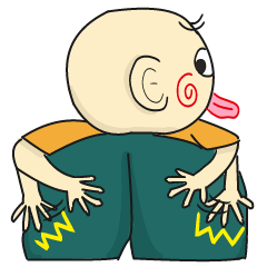 A naughty boy, Yacchan!