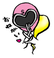 Peach ranger's Pink life sticker #3567291