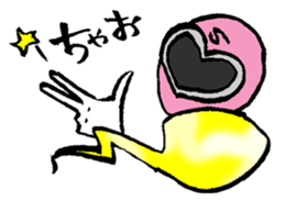 Peach ranger's Pink life sticker #3567293