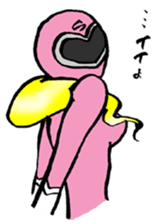 Peach ranger's Pink life sticker #3567295