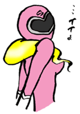 Peach ranger's Pink life sticker #3567295