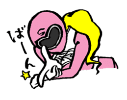 Peach ranger's Pink life sticker #3567297