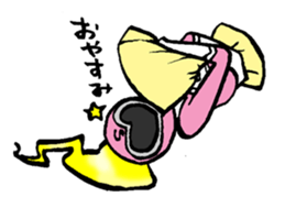 Peach ranger's Pink life sticker #3567301